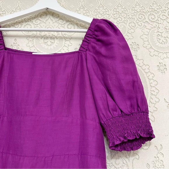 ba&sh Robe Palaia Dress in Violet - Picture 7 of 16